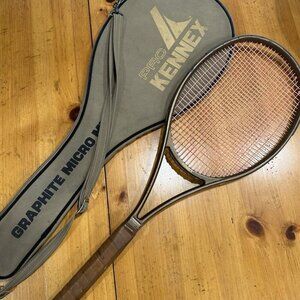 RARE PRO KENNEX AERODYNAMIC GRAPHITE MICRO MID SIZE TENNIS RACQUET AND CASE